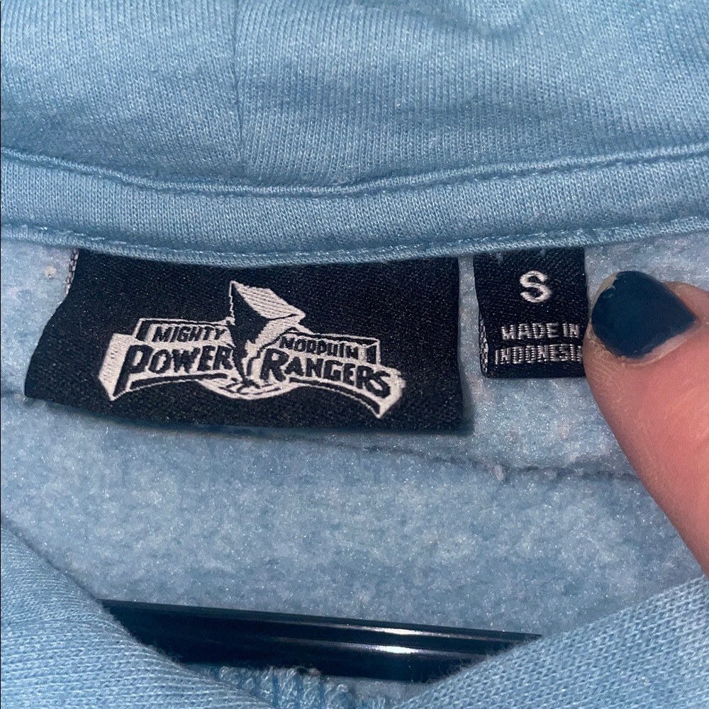 Power Rangers Blue Hoodie-Small - Picture 10 of 10